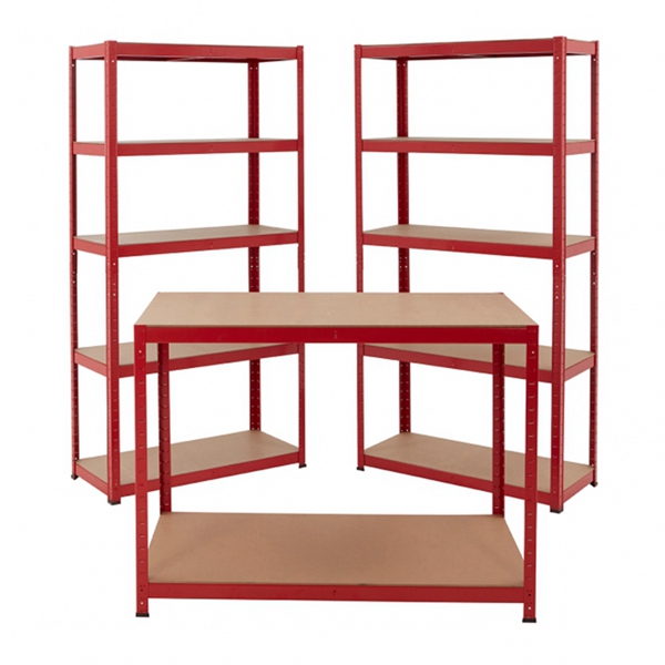What are the advantages of heavy shelves?
